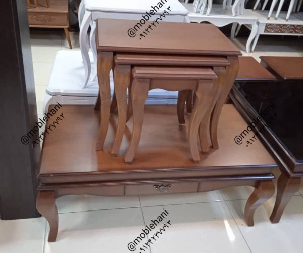 جلو مبلی و عسلی مهتاب مستطیل