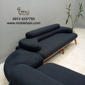 مبل راحتی 7نفره مینیمال مدل ال سنگی