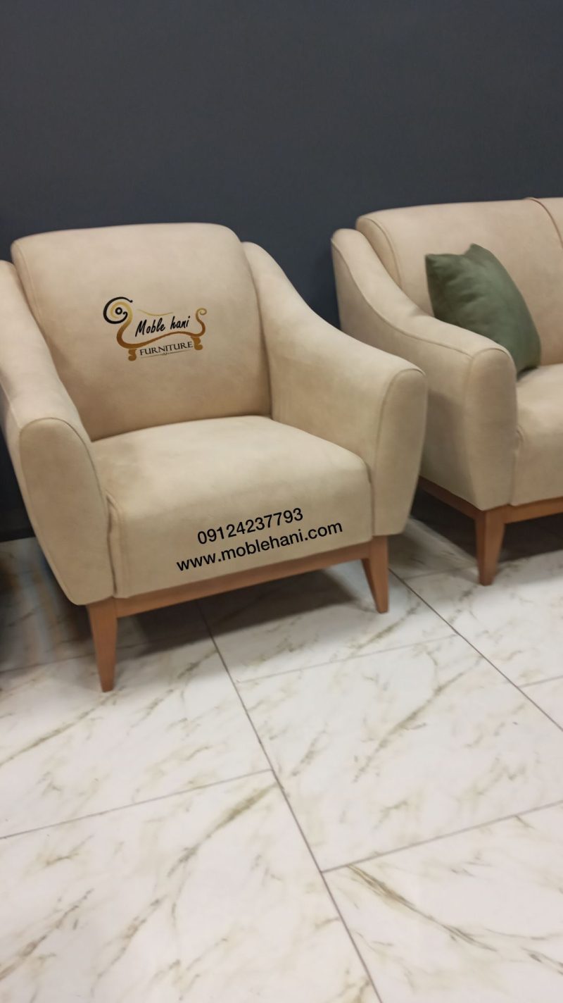 مبل راحتی 7نفره ساده مدل داتیس
