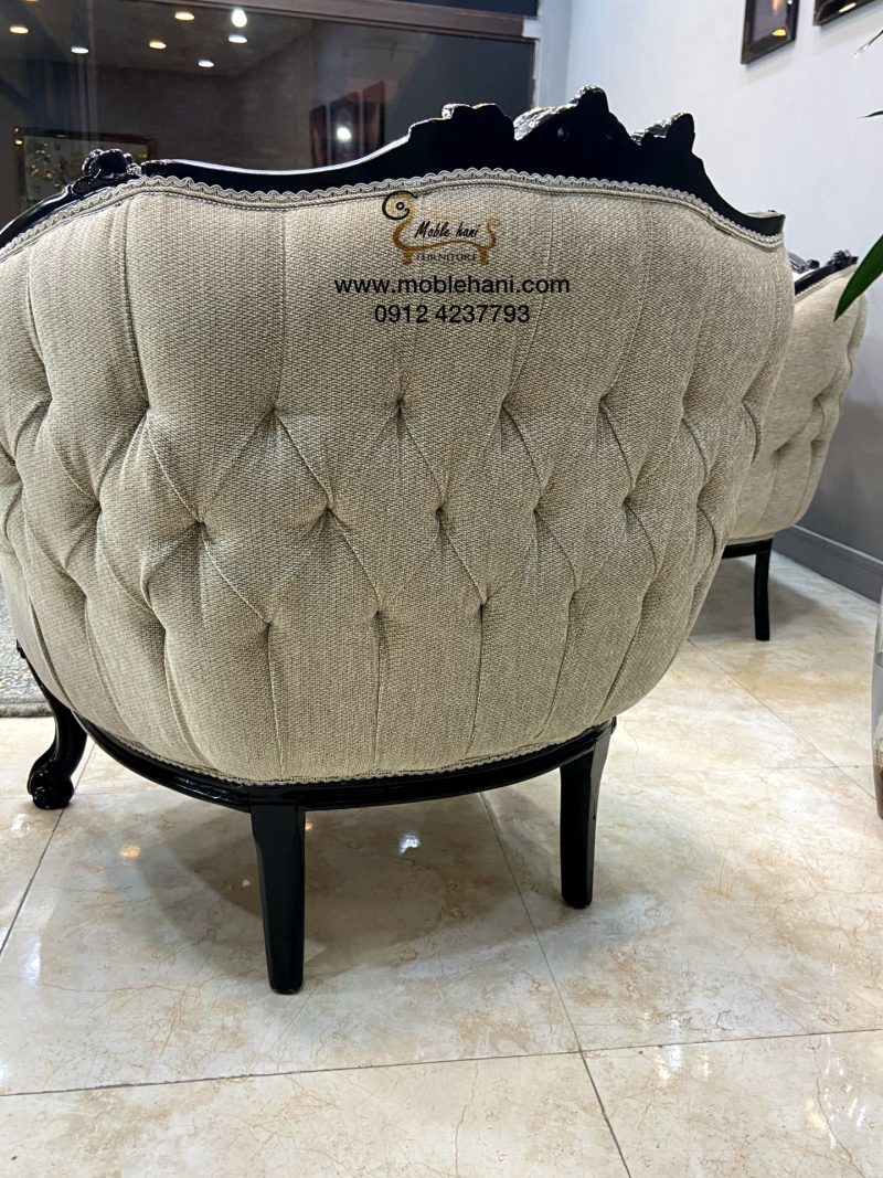مبل استیل کلاسیک چستر ترک زمرد
