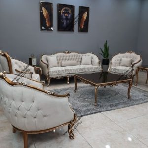 مبل استیل کلاسیک چستر ترک زمرد