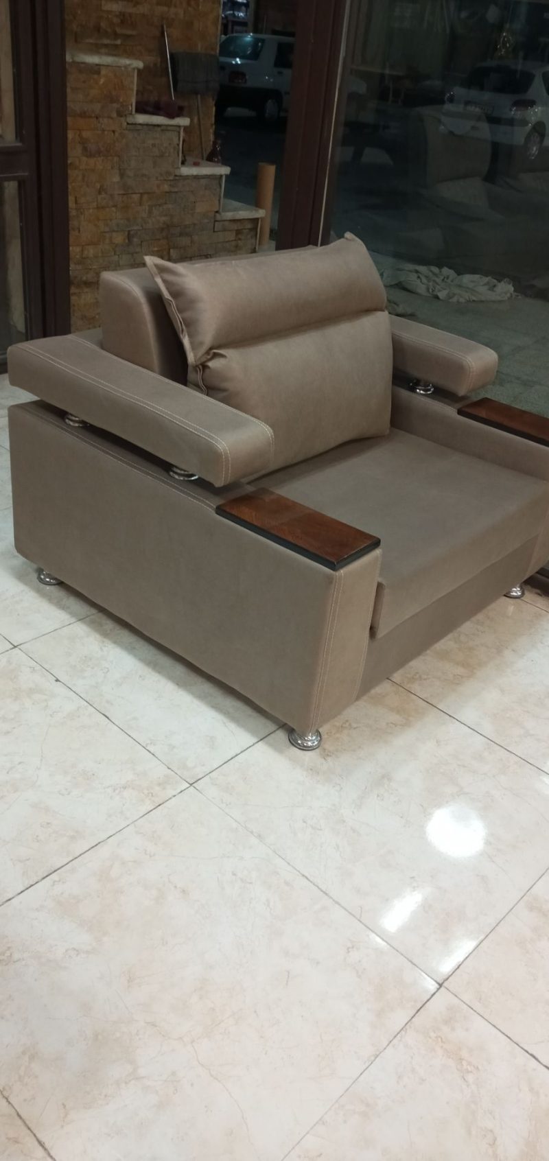 کاناپه تختخوابشو فلزی طرح ترک لالوسکی