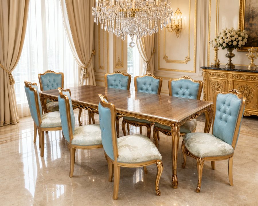 ناهار خوری ۸ نفره زمرد