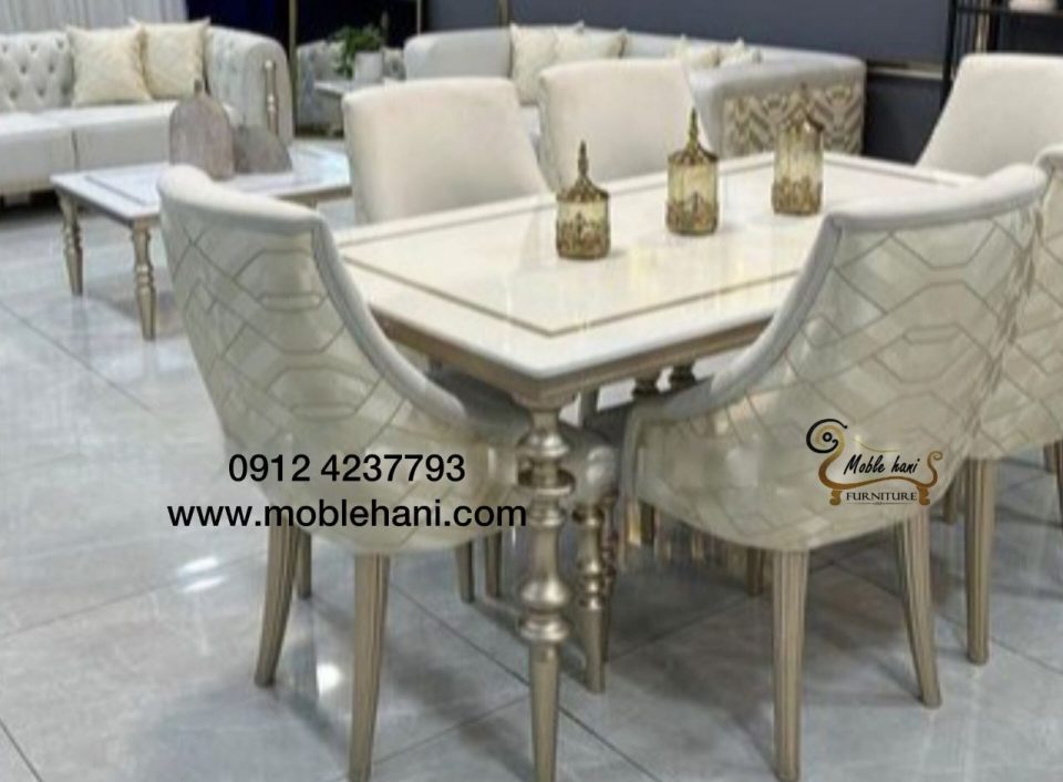 ناهار خوری ۶ نفره مدل وینچنزا