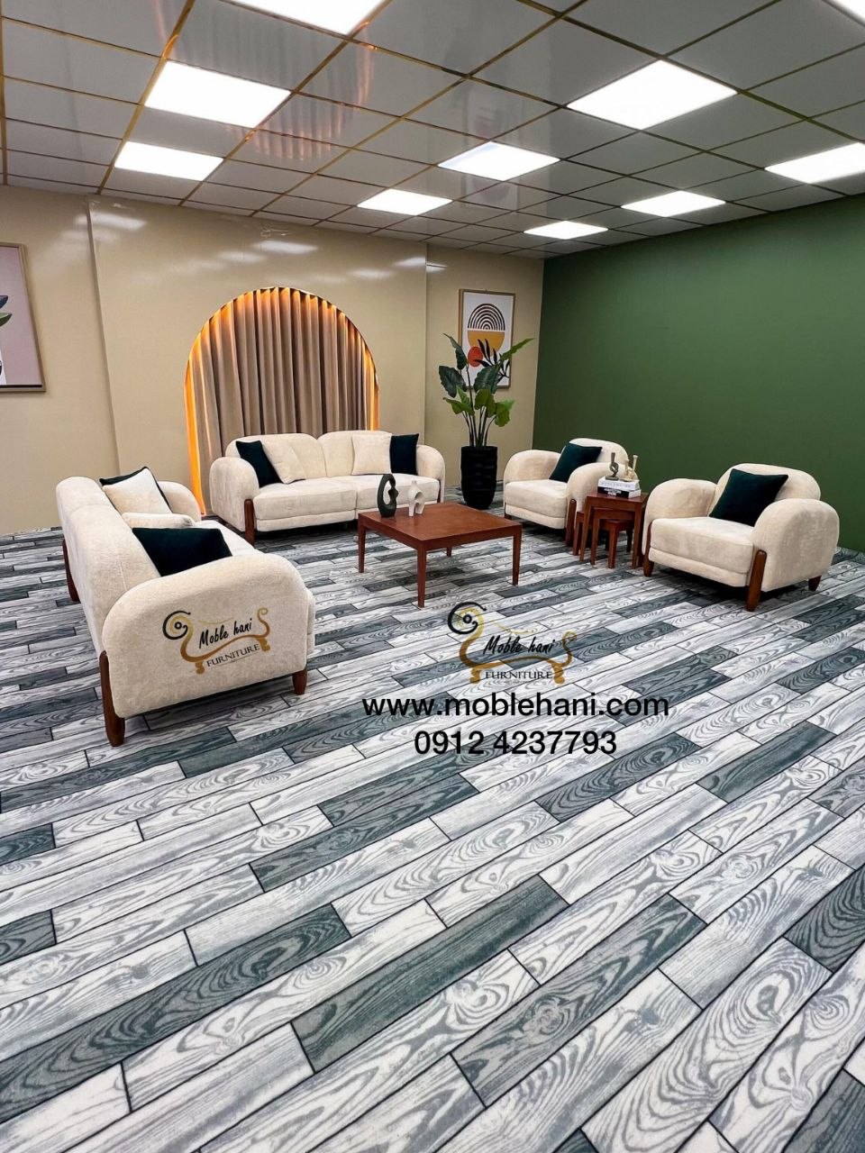 مبل راحتی مینیمال ماهلین